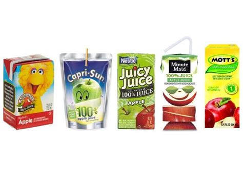 types of juice boxes